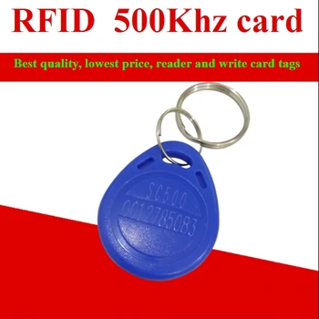 500khz RFID-Tag Læsbar Og Skrivbar Proxmity Fjernbetjeninger Offset Frekvens ID-Kort Til adgangskontrol