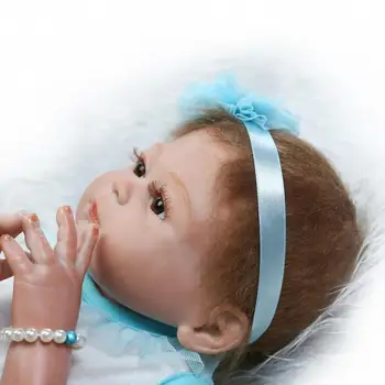 50cm Full Body Silikone Reborn Baby Dolls Genfødt Bebe Genfødt Naturtro Reborn Babyer Dukker til Børn Juguetes Doll