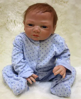50cm Silikone reborn baby dukke dreng legetøj som fast 20inch blød krop nyfødte babyer dukke bebe genfødt piger doll fødselsdag gave
