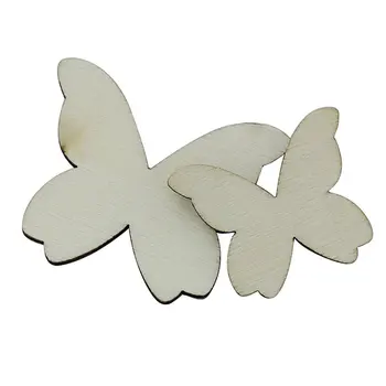 50stk DIY-Sæt Butterfly Træ Scrapbooking Dekoration Forskønnelse Scrapbog