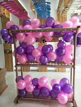 50stk/masse 10tommer 1,8 g Kvalitet Latex ballon Pearl ballon pink/lilla Romantisk Bryllup Ballon-års Fødselsdag Ferie indretning