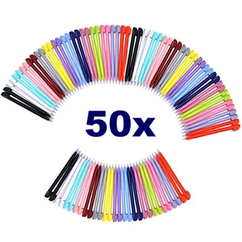 50stk/pak Stylus Pen 8,5 cm Multi-farve Plast Touch Stylus Pen, Spil, Tilbehør Til Nintendo DS Lite (Farver ved Tilfældige)