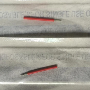 50stk Skiver Tebori Microblading Cirkulære 5RL pin Runde Liner Vinger R5 Tatovering Nåle For Permanent Makeup Øjenbryn Tåge Pen