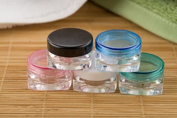 55Pcs/ Masse-Pladsen Eyeshadow Kosmetiske Face Emulsion Eye Cream Container Bærbare Makeup Tomme Lille Pakke Jar Opbevaring Flaske 5g