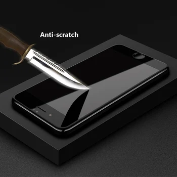 5D Buet Kant Screen Protector til iPhone 8 Plus Fuld Dækning 9H Hårdt Glas til iPhone 6 6S 7 Plus Hærdet Glas Beskyttende Film