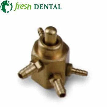 5PCS Dental 4 hul bundventil cirkulære pedal kontakt ventilen fod spool fodpedalen skifte ventil dental udstyr SL1216