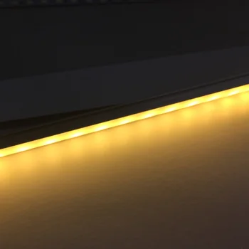 5pcs Køkken, lys ekspert 220V 2835 LED Hårdt Stive LED Strip Bar Lys +U aluminium+ dæksel led rigid strip indendørs under kabinettet