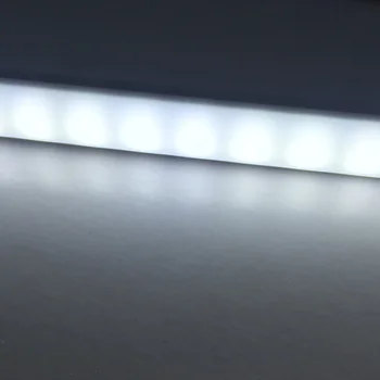 5pcs Køkken, lys ekspert 220V 2835 LED Hårdt Stive LED Strip Bar Lys +U aluminium+ dæksel led rigid strip indendørs under kabinettet