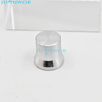 (5pcs/masse) LXN15x15 Mini Aluminium Greb Cap 15x15mm Montering 6mm Hvid Til Rotary potentiometer Encoder Skifte
