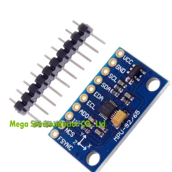 5pcs/masse MPU9255 MPU-9255 Sensor Modul Tre-akset Gyroskop, Accelerometer Magnetfelt GY-9255