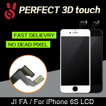 5PCS/MASSE Ægte AAA Udskiftning LCD-Til iPhone 6s LCD-med Digitizer Assembly med 3D Touch Screen Gratis DHL Forsendelse