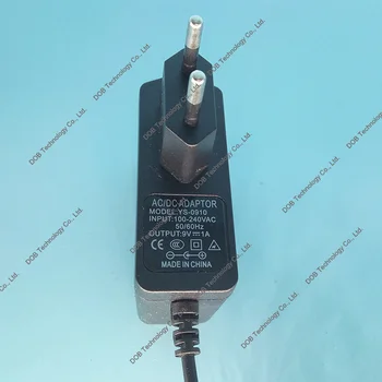 5pcs/meget Høj kvalitet AC/DC 9V 1A Skift Strømforsyning adapter Omvendt Polaritet Negative Uden for EU stik 5.5*2.1 MM 5.5*2,5 MM