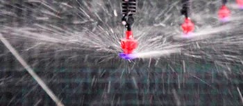 5pcs/pack 360 graders Roterende Sprinkler Med 1/4 tommer Stik Til Sætteplante Blomst Vanding af Drivhus Køling M133A