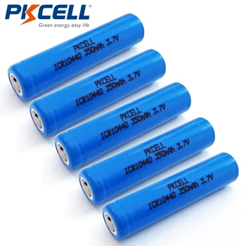 5Pcs*PKCELL Genopladeligt Batteri 3,7 V AAA/ ICR10440 350mAh Li-ion Genopladeligt Batteri