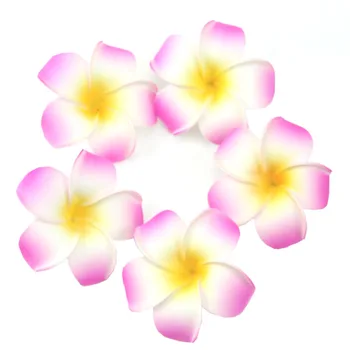 5pcs Plumeria Hawaii Skum Frangipani Blomst Til Bryllup Part Indretning