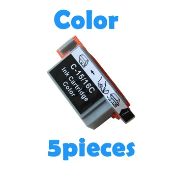 5pcs Tri-farve Kompatibel Blækpatron BCI16 BCI-16 BCI-16 Til Canon i70 i80 SELPHY DS700 DS810 PIXMA iP90 mini220 Printer blæk