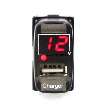 5V 2.1 ET USB-Interface Stik billader og Spænding Meter Batteri Monitor Brug for Mitsubishi,ASX,Lancer,Outlander,Pajero