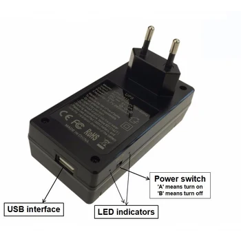 5V2A AC til DC-Mini Adapter Uninterruptible Power Supply UPS Leverer nødstrøm Backup til CCTV Kamera med Batteri Indbygget