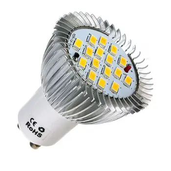6.4 W LED Pære GU10 16 LED SMD 5630 Energibesparende Lampe Pære Spotlight Spot Lys Pærer Varm Hvidt Lys AC 85-265V