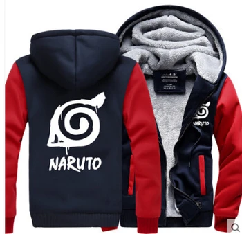 6 farve Naruto Hokage Sasuke og Itachi Kyubi Orochimaru Uzumaki Naruto tykkere cosplay kostume jakke, hættetrøje coat