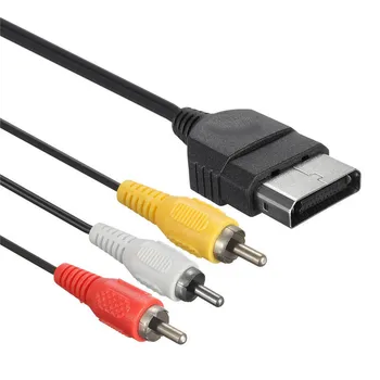 6 m AV-Audio-Video Composite kabel Ledning RCA-Kabel Til XBOX OPRINDELIGE KLASSISKE 1
