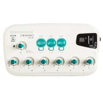 6 Output kanal TENS maskine.Sundhed multi-funktionelle akupunktur stimulation Akupunktur massage Nåle Stimulator