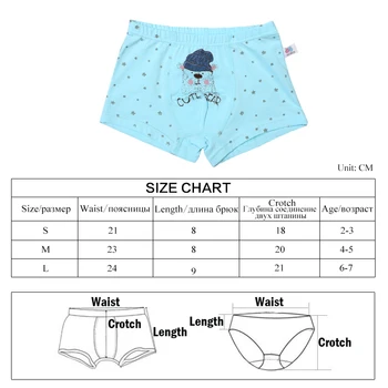 6 Stk/masse Bomuld Cartoon Kids Boys Underwear Sommer-Bløde Åndbart Baby Boxer børnetøj Underbukser Dreng Trusser 2-7 Y