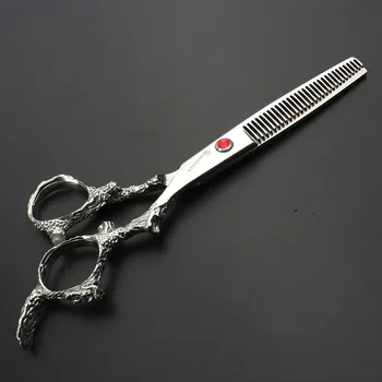 6-tommer salon særlige frisør saks sort hane frisør professionel model-værktøjer saks frisør-sæt