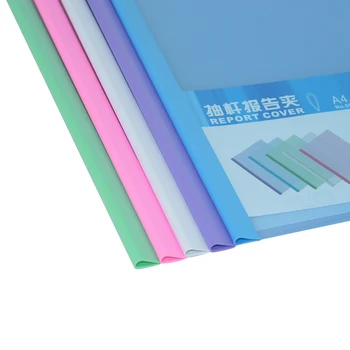 60pcs Engros Transparent A4 Dokument Taske PVC-Fil Mappen Kontor-og skoleartikler-Fil Dokument Taske