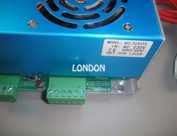 60W AC220V CO2-laser strømforsyning til 60W CO2-laser tube