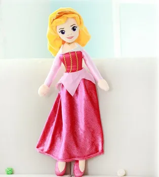 65cm Super Kvalitet Snow White Belle, Askepot Aurora Rapunzel Ariel Bløde Søde Nuttede Ting, Plys, Toy Pige Fødselsdag Gave