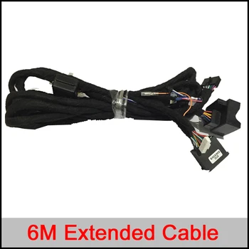6M Udvidet online power kabel til BMW E46/E39/E53 Serie For Benz Serie med bil dvd-gps-afspiller tilbehør