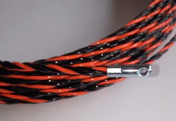6mm 30M nylon Kabel-aftrækker,fisk, bånd,rør rodder,slange rod,push pull stang