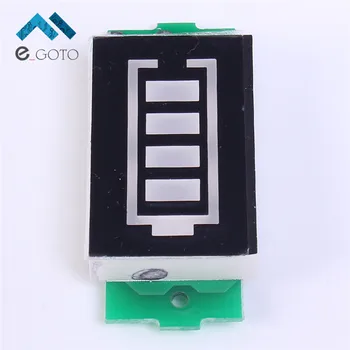 6S 6-Serien Lithium Batteri Kapacitet Indikator Modul 25.2 V Blå Skærm elbil Batteri Tester Li-po-Li-ion