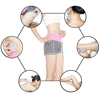 6STK Gennemsigtig Silikone Massage Sugekopper Krop, Ansigt Massage, Cupping Pleje Muskel Afslapning Anti-Cellulite Kop Sæt