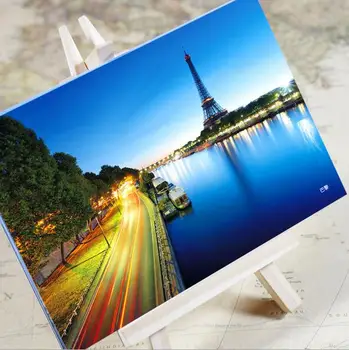 6stk/meget Charmerende City-Serien - Paris lykønskningskort papir håndtegnede illustrationer, postkort festival