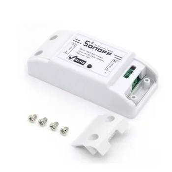 6stk Sonoff Wifi Skifte Universal Smart Home Automation-Modulet Timer Trådløse Switch Fjernbetjening Via IOS Android 10A/2200W