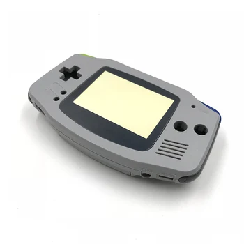 6stk Udskiftning Komplet Sæt grå Boliger Tilfældet For Super Famicom Version grå Shell Cover til Nintendo GBA Gameboy Advance Sag