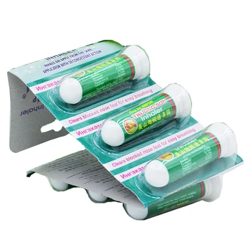 6stk Vietnam Nasal Nasal Inhalator Lugt Forhindre Sunstroke Anti-influenza Lindre køresyge Aromatiske Pebermynte Inhalator