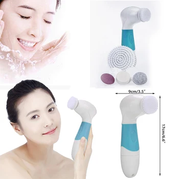7 I 1 Ansigt Børste Udrensning Multifunktion Elektriske Ultralyd Wash Body Spa hudpleje, Massage Ansigt Børster Facial Cleanser Værktøj