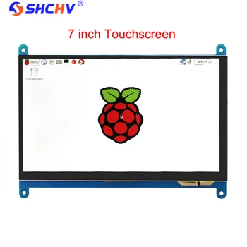 7 inch Raspberry Pi 3-LCD-Display LCD-Touch Skærm 1024*600 800*480 HDMI TFT Monitor + Case Kompatibel RPI 2/B+ Gratis Fragt