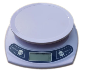7 kg/1g Bærbar Digital køkkenvægt Elektroniske Mad Urt Vægt Måling Balance LCD-Skala Max 7 KG Med emballage WH-B06
