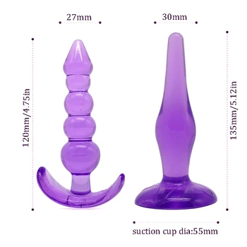7 stk/sæt Anal Vibrator Sex Legetøj til Kvinder Bullet Perler Butt Plugs Voksen sexlegetøj for Par Anal Erotisk Legetøj Sex Shop