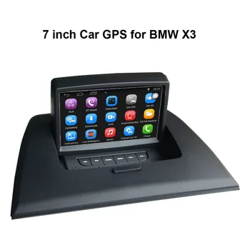 7 tommer Android Bil GPS Navigation til BMW X3 E83 2004-2009 Bil-Radio, Video Afspiller, der Understøtter Bluetooth, WiFi