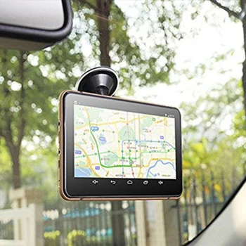7 Tommer Android GPS-Navigation, Bluetooth, Wifi 1080P Bil DVR Med GPS-Navigatorer bakspejlet Optager DVR GPS-Gratis Kort Turist