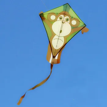 70cm*70cm*95cm Sød Lille Abe Kite Med 50 meter yrelsen Linje Let At Flyve Udendørs Legetøj til Børn Kite