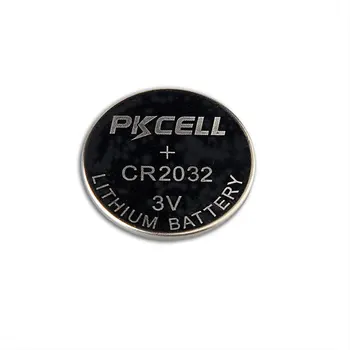 75Pcs/15card PKCELL CR2032 3V Batteri Lithium Knap Batteri BR2032 DL2032 Mønt-Celle Batterier cr 2032 lithium batteri
