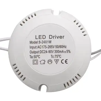 8-24W LED Driver AC175-265V Til DC-24-80V Strømforsyning Belysning Transformer Til LED-loftslampe Lampe
