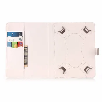 8 tommer Mønstre Universal Vandret Flip PU Læder cover med Holder & Card Slots & Tegnebog For 8 tommer Tablet PC