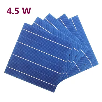 80 Stykker 4.5 W Polykrystallinsk Solcelle 6*6 For Hjem DIY Solar Panel System